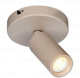 Freelight Spot Scolo 1 lichts Ø 10 cm beige