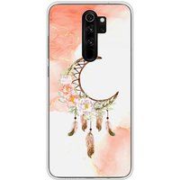 1001 coques Xiaomi Redmi Note 8 Pro dreamcatcher lune bedrukt siliconen hoesje