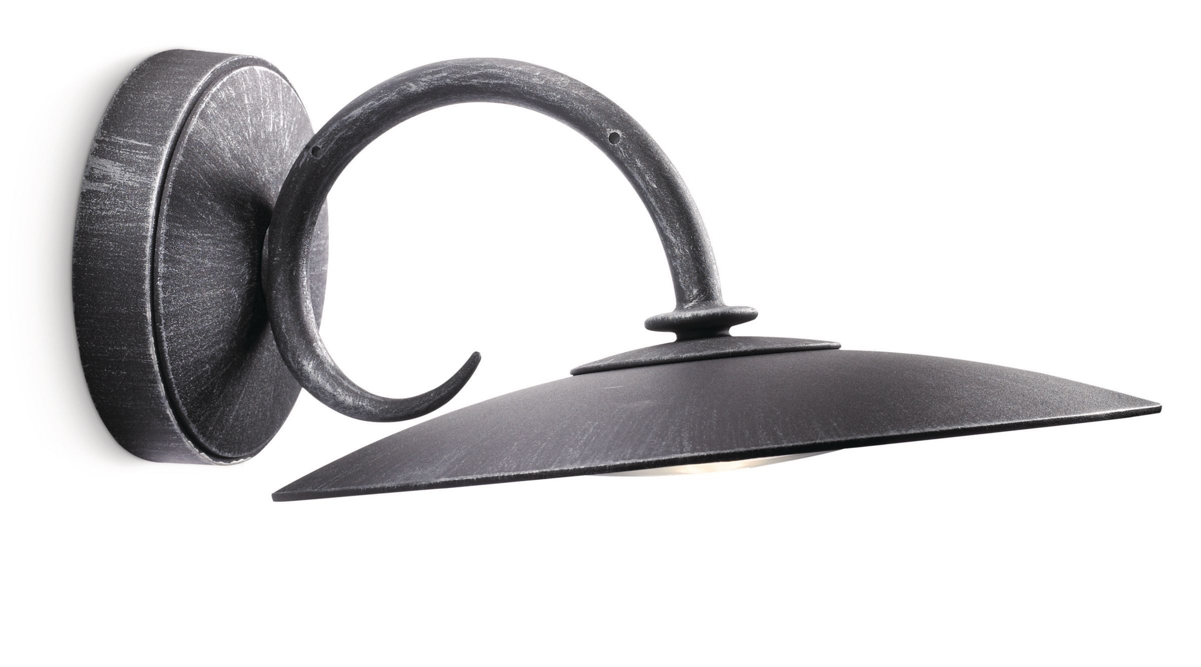 Philips myGarden Wandlamp - Grijs - Warm Wit - 2700K - Aluminium