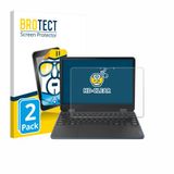 BROTECT - Screenprotector voor Lenovo 500w 2-in-1 Gen 5 - Folie Beschermfolie transparant 2 Stuks