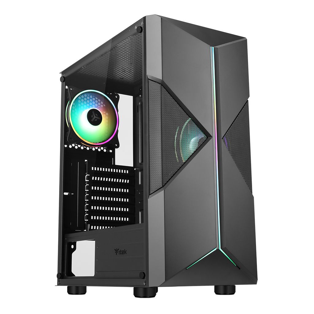 Itek SPACIRC XO Midi Tower Zwart