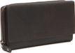 The Chesterfield Brand Leren Portemonnee Shanghai Wallet Brown Donkerbruin