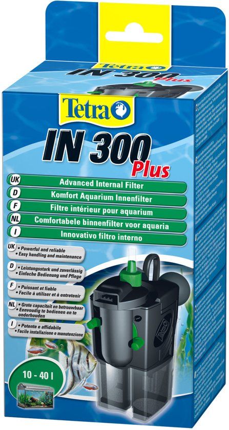 Tetra Tec Plus 300 Aquarium Filter - 10-40L
