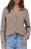 Only Yasmin-siesta Ls Li Bl Shirt Dames