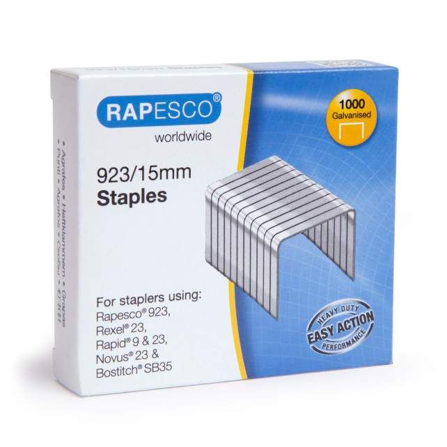 Rapesco 1239 - Nietjes - aluminium