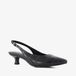 Marco Tozzi Dames Slingback Pumps Croco Print Zwart - Maat 41