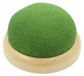 Coussin à picots avec plateau en bois, vert, pour bureau