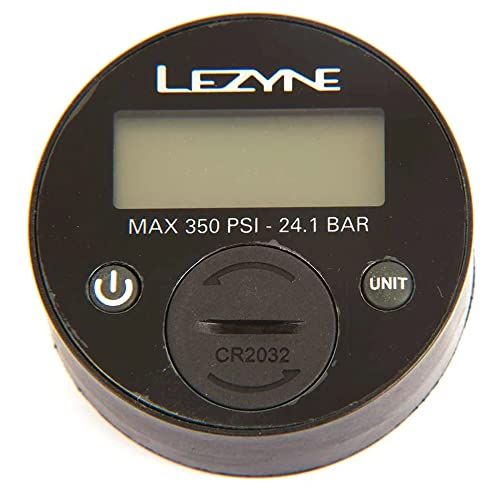 Lezyne 350 PSI digitale Gauge fiets pomp accessoire - zwart - 2,5 inch