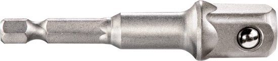 Metabo accessoires Metabo 628838000 Adapter - 1/4" E6,3 naar 1/2" 72 mm