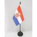 AZ FLAG Tafelvlag Kroatische Republiek Herceg-Bosna 1991-1994 15x10 cm