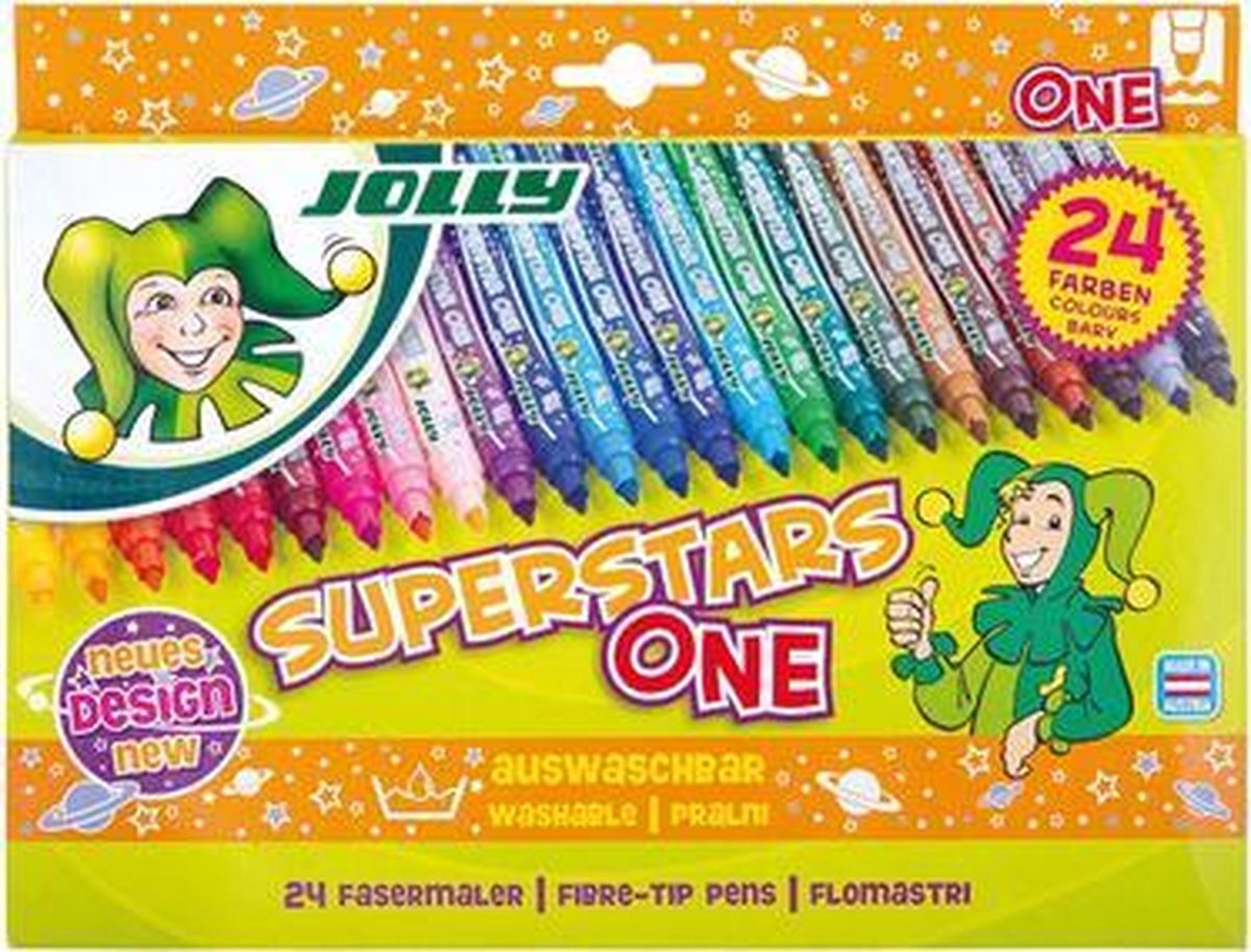 Jolly Superstar One Markers 24 kleuren