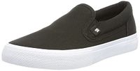 DC Shoes Manual Slip-On Schoenen Zonder Veters Zwart EU 38 Jongen