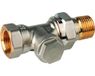 Resideo VERAFIX raccordement retour 1/2 pouce, passage droit, nickel