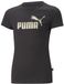 Puma Ess+ Nova Shine Logo T-shirt à manches courtes noir 4-5 ans fille