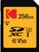 Kodak 256GB SD UHS-I U3 V30 100Mb/s Geheugenkaart
