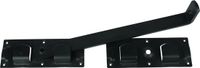 Wovar Overslaggrendel Zwart 440 x 70 mm | Per Stuk