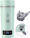 BP® Draagbare Waterkoker - Mini Waterkoker - Kleine Waterkoker - Reis Waterkoker - Camping Waterkoker - Met Temperatuurregeling - Roestvrij Staal - Groen