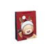 Eurowrap Excellia Cadeauzakken - Set van 12 - XL Formaat - Baby Rendier & Glitter Kerstmotief