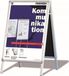 Franken Stoepbord A2 poster In- & Outdoor aluminium