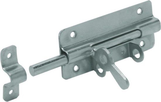 GB Hangslotgrendel 100x52mm Verzinkt - 10 stuks