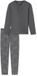 Schiesser Fine Interlock Pyjama 182027 Anthracite Maat M
