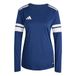 adidas dames Squadra25 Jersey Long Sleeve Shirt, team navy blue 2/white, XS