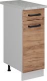 Vicco R-Line Keukenonderkast – 30 cm WB Marmer Krachtige eik goud