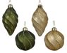 Decoris Kerstbal glas d8 cm a4 Q