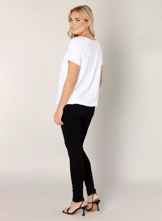 BASE LEVEL Yona Jersey Shirt - White - maat 42