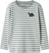 NAME IT T-shirt à manches longues pour garçon - NMMVILLY LS SLIM TOP NOOS - Vert - Taille 110