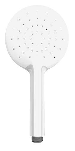 WENKO 23988100 handdouche automaat - universele handdouche met automatisch reinigingssysteem, kunststof (ABS), Ø 12 cm, wit