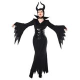 Boland - Kostuum Evil queen (XL) - Volwassenen - Duivel;Heks - Halloween - Horror