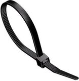 Allteq Kabelbinder - 200 x 3.6 mm - 100 stuks - Zwart