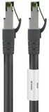 Goobay Premium S/FTP CAT8.1 40 Gigabit netwerkkabel / zwart - LSZH - 3 meter