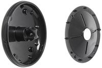 Prym Zwart Kunststof 29mm Cover Knoppen (50st)