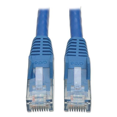 Eaton TrippLite by Eaton Cat6 Gigabit Snagless Molded UTP netwerkkabel (M/M, blauw, 1,5 m) (N201-005-BL)