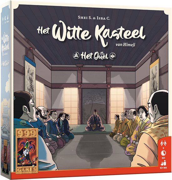 999 Games Het Witte Kasteel van Himeji: Het Duel - Bordspel