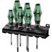 Wera Schroevendraaierset 367/6 TORX HF Kraftform Plus met houderfunctie + rek, 6-delig, 05028059001