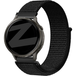 Bandz Garmin Forerunner 255s Nylon Loop Armband (Schwarz)
