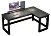 Bureau d'angle en L avec fonction pivotante pour bureau