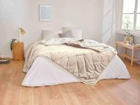 Toison d'or Denali Sprei, 240 cm x 260 cm, ivoorkleurig