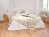 Toison d'or Denali Sprei, 240 cm x 260 cm, ivoorkleurig