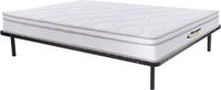 Vente-unique Set lattenbodem en verenmatras met 3 slaapzones en vormgeheugen WOLKENTANZ van YSMÉE - 140 x 200 cm