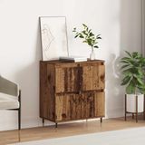 vidaXL Dressoir Oudhout 60 x 35 x 70 cm
