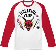 Stranger Things Hellfire Club Heren Shirt met lange mouwen - meerkleurig - L