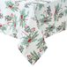 Laura Ashley Decoratief tafelkleed, kreuk- en vlekbestendig, morsbestendig, waterafstotend, onderhoudsvriendelijk, wasbaar, polyesterstof voor eetkamer, keuken, vakantie, feest, 152 x 259 cm