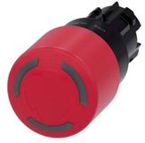 Siemens 3SU1001-1GB20-0AA0 Noodstop-paddenstoelknop IP66, IP67, IP69/IP69K 1 stuk(s)