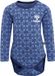 Hummel Kinderbody met lange mouwen Hmlcheck L/S 216314 Blue Horizon