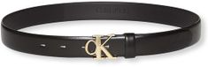 Calvin Klein Riem Ck Buckle 30Mm Fixed Belt - Zwart - Leer - Mannen