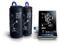 Braun ExactFit 3 BUA6150WE Bloeddrukmeter voor thuisgebruik, met 2 armbanden in verschillende maten